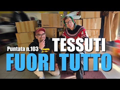 Beautiful Fabrics at only €5.90/Mt.! 🇮🇹 Gli Scampoli dei F.lli Antonioli - Episode No. 103 🎥