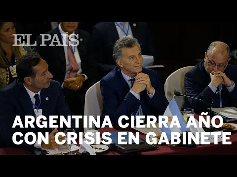 Mauricio Macri cierra el año con una crisis de gabinete