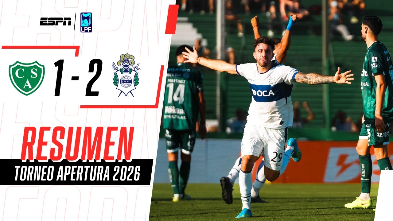 EL LOBO PISÓ FUERTE EN JUNÍN Y SE LO GANÓ AL VERDE EN EL FINAL | Sarmiento 1-2 Gimnasia | RESUMEN