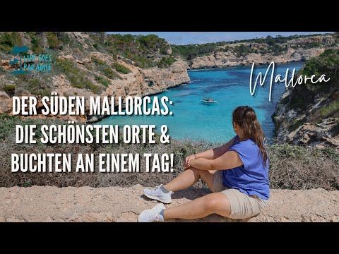 Mallorca • Spanien - Die schönsten Orte & Buchten an einem Tag - Santanyi & Buchten | 4K Vlog #118
