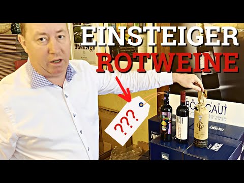Diese 3 Rotweine für unter 10,- EURO sind der Hammer! Obwohl sie eigentlich teurer sind?!?