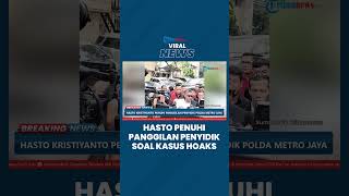 Hasto Kristiyanto Jalani Pemeriksaan di Polda Metro Jaya, Bawa Setumpuk Berkas Pendukung