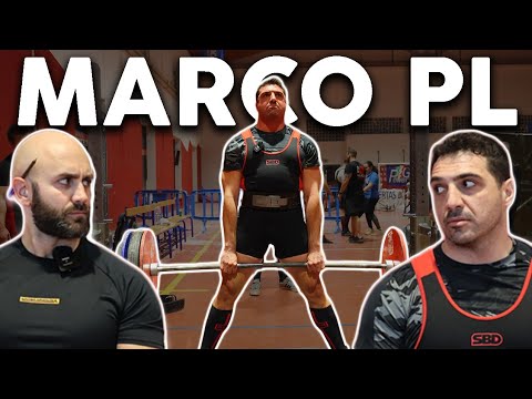 MARCO PT GAREGGIA PER LA PRIMA VOLTA NEL POWERLIFTING