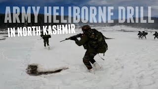 Indian Heli-borne Drill In North Kashmir