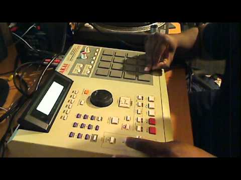 Scratching A Sample With The MPC2000XL (Chasin' Dreams Beat)