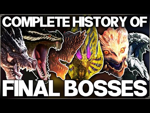 The ENTIRE History of Monster Hunter Final Bosses - Evolution of MH1 Fatalis to Wilds Gogmazios!