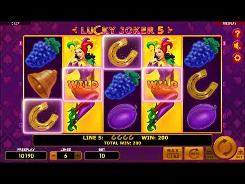 Lucky Joker 5 – Video Gameplay