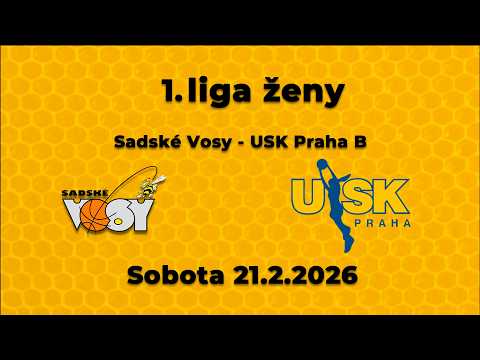 2025-26 1. liga Sadské Vosy - USK Praha B