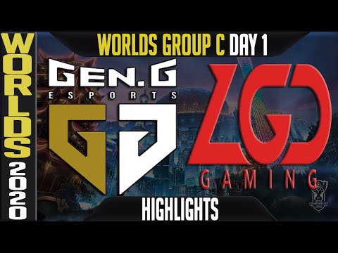 GEN vs LGD Highlights | Worlds 2020 Group C Day 1 - LoL World Championship | Gen.G vs LGD Gaming