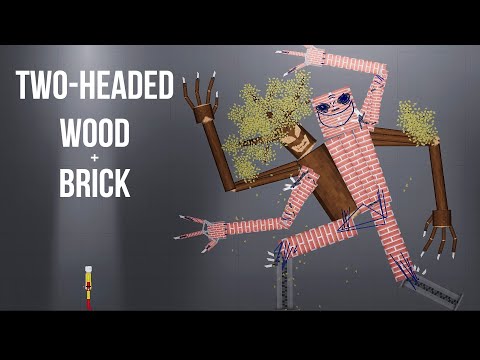SAITAMA vs Two- Headed Wood &  Brick Golem - People Playground