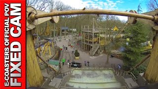 preview picture of video 'Water Spin Duinrell - Attraction POV On Ride Top Spin Huss Flat Ride (Theme Park Netherlands)'