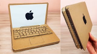 How to Make Cardboard Laptop Apple MacBook
