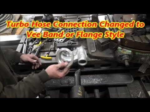 Converting S400 Turbo from Hose Discharge to v-band No Blown Boots Ever!