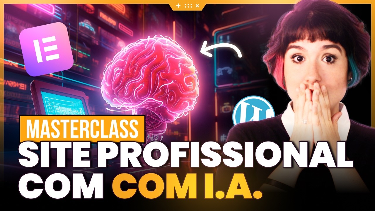 Como Criar um Site Profissional com I.A - MasterClass Passo a Passo