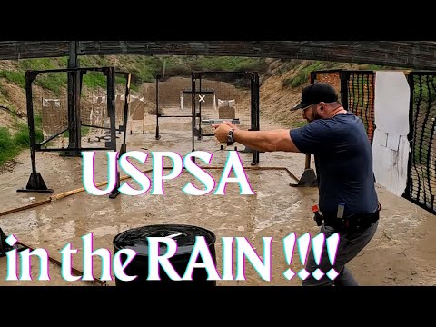 USPSA Rain Match!!! w. @mikepannone1534  & @kylelitziepracticalshootin361  @ OhShoot Prado