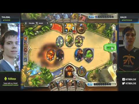 ThijsNL vs Kaldi - Heroes of Cards #2 - Hearthstone