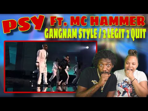 PSY ft. Special guest MC Hammer - "Gangnam Style/2 Legit 2 Quit" | REACTION