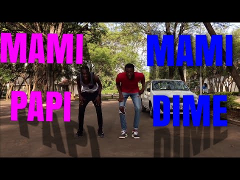 MAMI PAPI MAMI DIME (letra) TODAS QUIVEN DANCE VIDEO || trending tiktok ||ig: @collins_baracks