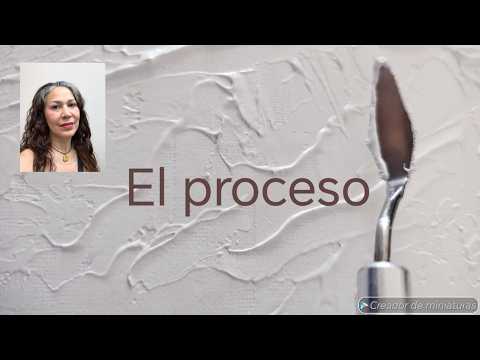 Arte Abstracto con Textura: Mi Proceso Creativo Guía de arte con relieve para interioristas