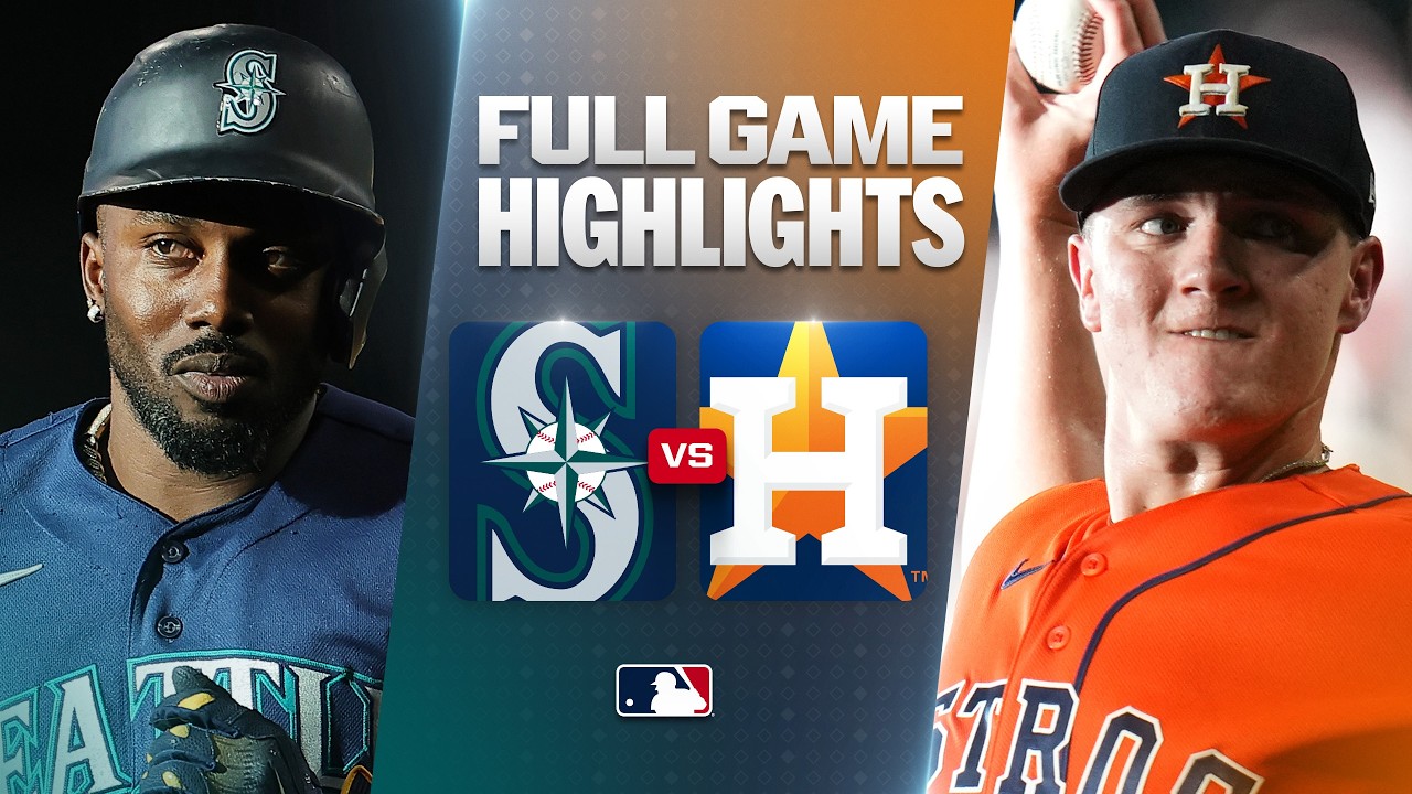 MARINERS vs. ASTROS: Official Full Game Highlights (August 16) | 2026 MLB Season