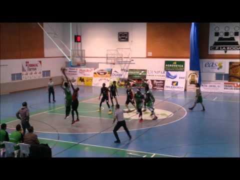 Liga EBA 2015-16. Grupo B. Fundación Globalcaja La Roda-Quintanar (110-102).