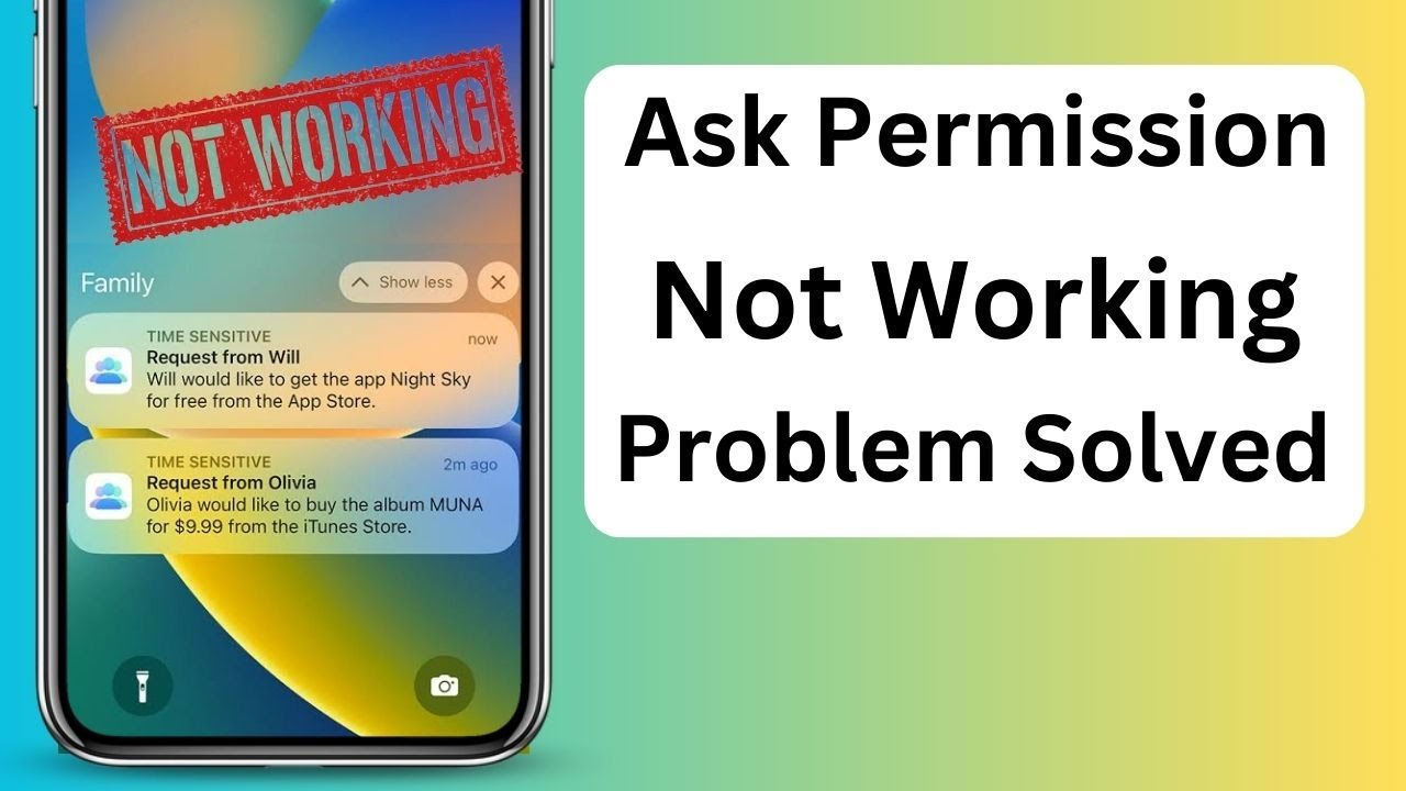 How to Fix Ask For Permission App Store Not Working