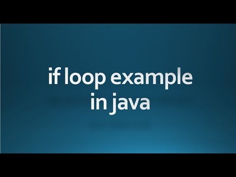 Java Tutorial For Beginners 15 If Loop Example