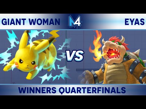 Giant Woman (Pikachu) vs Eyas (Bowser) - Thursday Throwdown 24 Winners Quarters