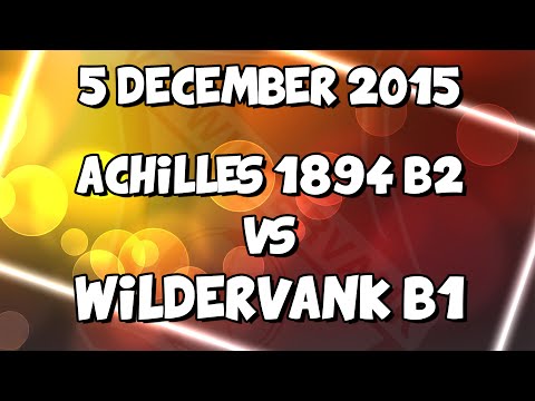 Achilles 1894 B2 - Wildervank B1 | uitslag 2-4
