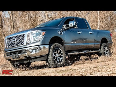 2016-2017 Nissan Titan XD 2-inch Leveling Lift Kit by Rough Country