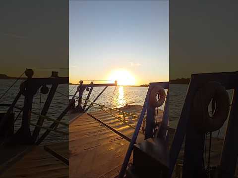 Triunfo RS para São Jerônimo RS fizermos a travessia de balsa ⛴️ indo em direção ao Guaiba RS.