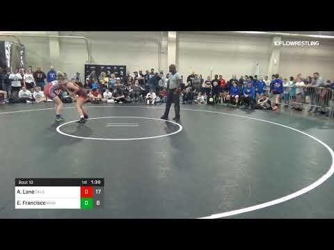 122 Lbs Rr Rnd 3 Ainslie Lane Oklahoma Dual Vs Emma Francisco Minnesota Dual
