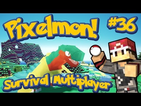 Pixelmon Survival Multiplayer Episode 36 - I Beat Ryan's Moltres!