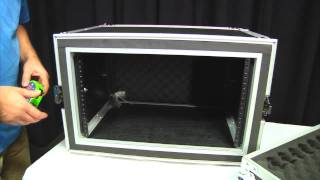 OSP 6 space shock mount amp rack road tour flight case - review