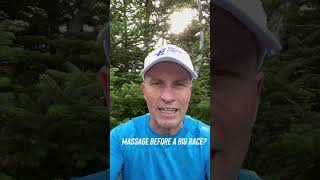 Massage Before A RaceWhen and How Deep