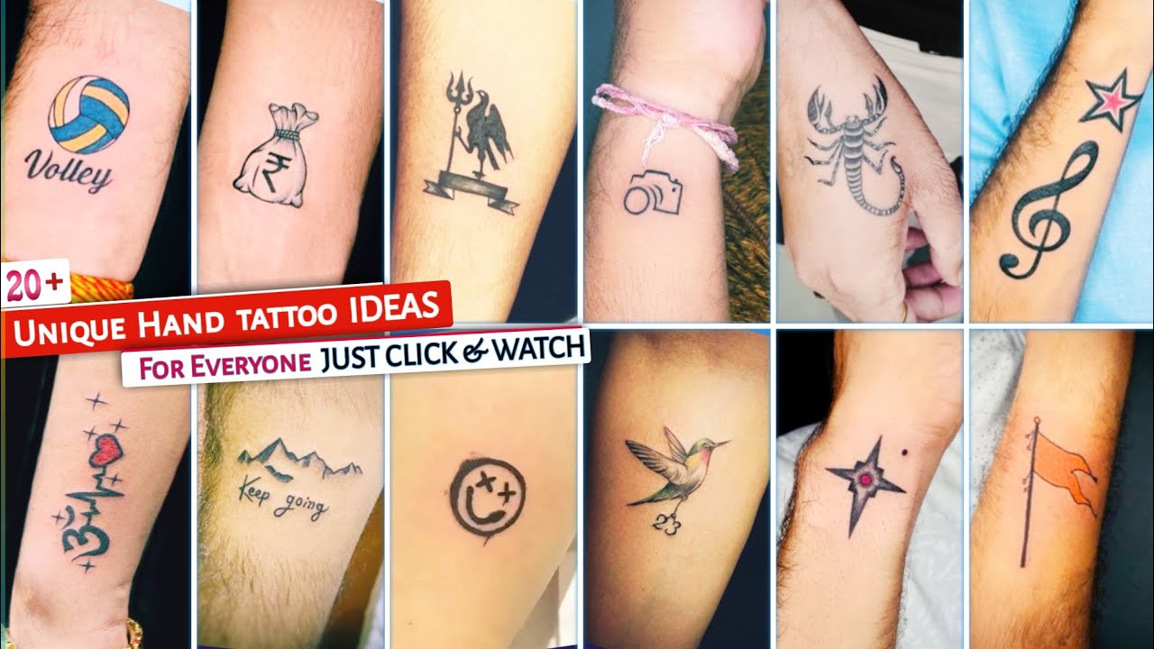 Stylish Hand tattoo ideas (25+) | Small Hand tattoo Designs | tattoos for Men | Boys