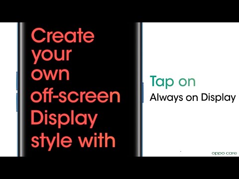 How to customize Always-On Display on OPPO | OPPO ColorOS 11