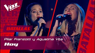 Pilar Franzotti vs. Agustina Vita - &quot;Hoy&quot; – La Voz Argentina 2021