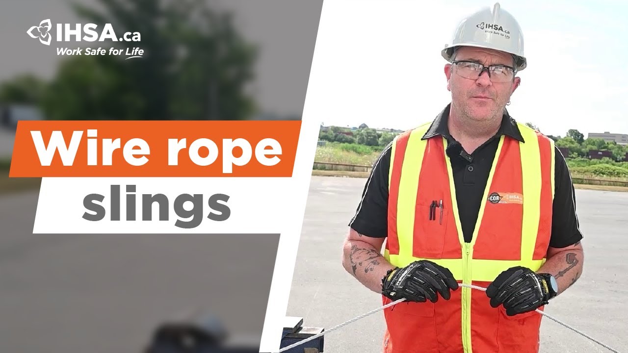 Wire rope slings: A general overview