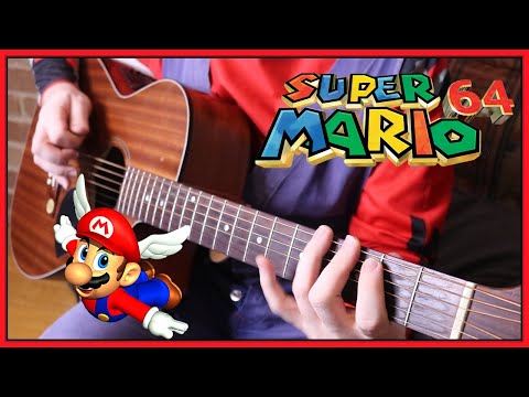 Super Mario 64 - 'Bob-Omb Battlefield' Acoustic Cover ft. Virtual Guitar Teacher