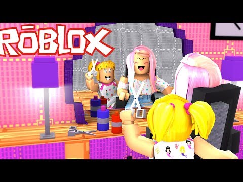 Goldie & Titi Games Getting a Make Over in a Roblox Hair Salon