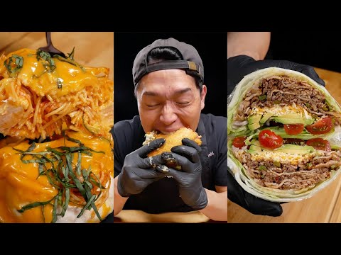 ASMR | Best Of Delicious Bayashi Food #102 | MUKBANG | COOKING