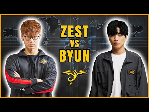 StarCraft 2 - ZEST vs BYUN! - OlimoLeague Invitational #1: Race War