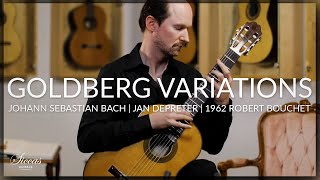 Video thumbnail for Goldberg Variations BWV 988 "Aria" by Johann Sebastian Bach | Jan Depreter on a 1962 Robert Bouchet by SiccasGuitars