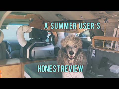 Honest Real World Review of the Zero Breeze Mark II AC Unit | Used for Vanlife all Summer 2022