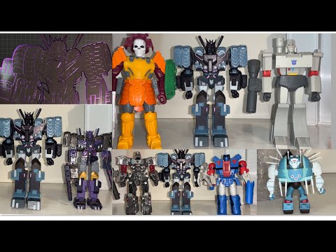 Transformers super 7 ultimate Tarn review. IDW comic DJD Nickel figures. Generations collection
