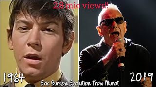 Eric Burdon - House of the Rising Sun - evolution 1964 - 2019