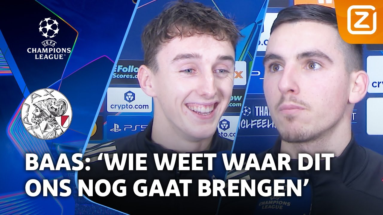 Baas: "Ik heb vandaag gewoon echt een team gezien" 👏 | Interview met Youri Baas en Oscar Gloukh