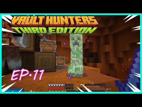 Minecraft Vault Hunters 1.18 Ep 11 - VAULTING