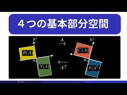 アフィン空間について詳しく解説